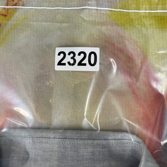 H&M Mens Size Large Gray Slim Fit Long-Sleeve Button-Up Shirt - Picture 8 of 9